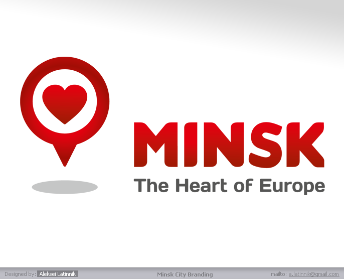 Белорусский дизайнер разработал альтернативный логотип Минска