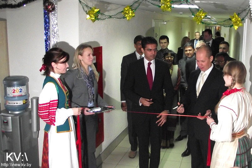 Открытие белорусско-индийского учебного центра