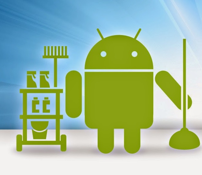 Андроид мусорка. Очистка Android. Андроид ведро.