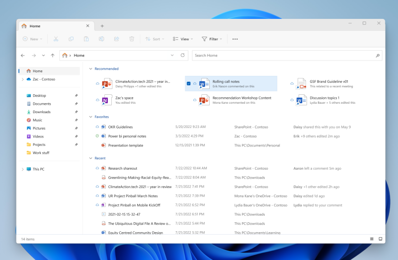 В тестовой сборке Windows 11 появились новые функции | KV.by