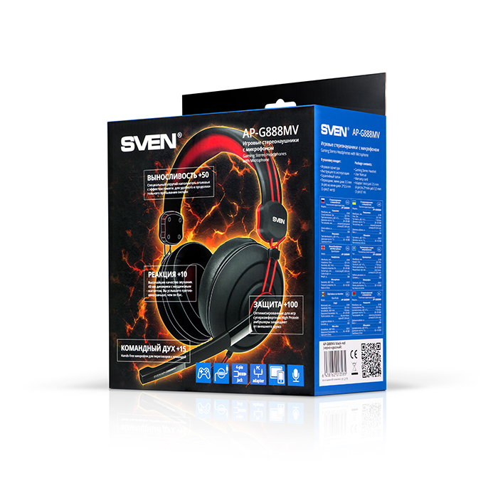 Обзор геймерской гарнитуры Sven AP-G888MV | KV.by