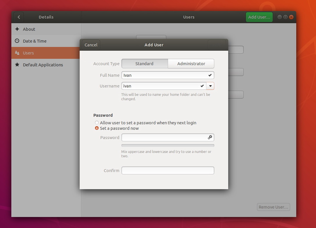 Авторизация ubuntu. Авторизация Linux. Encrypt в Ubuntu 18.04. Создание учетной записи локальной в линукс. Как добавить комментарий к учетной записи Linux.