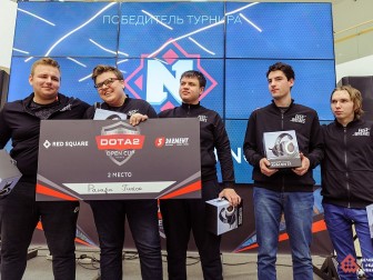В Минске прошел зрелищный финал киберспортивного турнира Red Square & 5 элемент Dota 2 Open