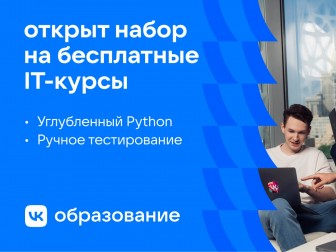 VK открывает набор на бесплатные курсы по ручному тестированию и углубленному Python